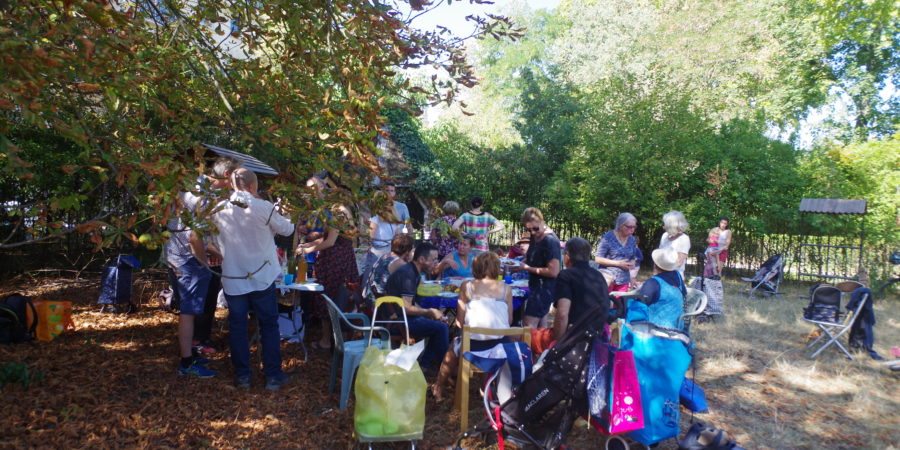 Inauguation jardins partagés saint maurice