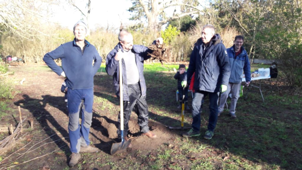 Le jardin ouvert malgré l'hiver - Semeurs du ponu