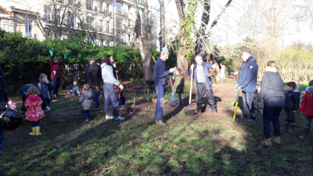 Le jardin ouvert malgré l'hiver - Semeurs du ponu