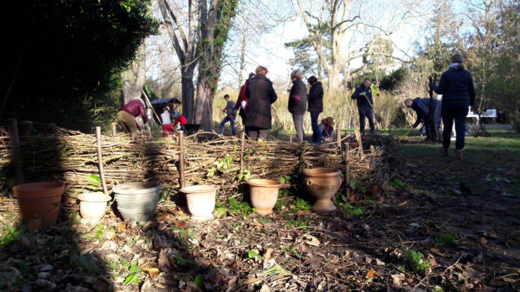 Le jardin ouvert malgré l'hiver - Semeurs du ponu