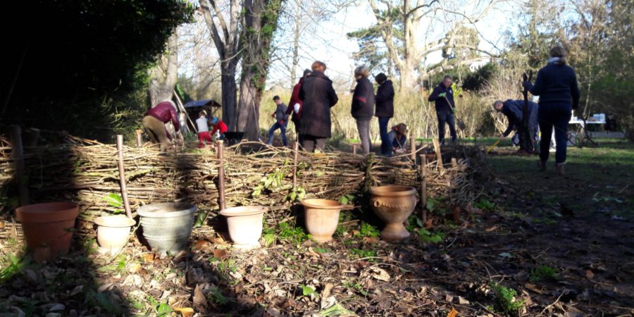 Le jardin ouvert malgré l'hiver - Semeurs du ponu