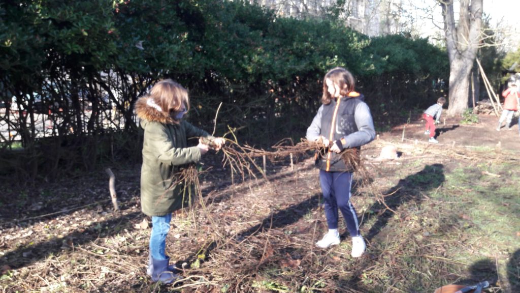 Le jardin ouvert malgré l'hiver - Semeurs du ponu