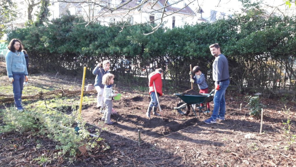 Le jardin ouvert malgré l'hiver - Semeurs du ponu