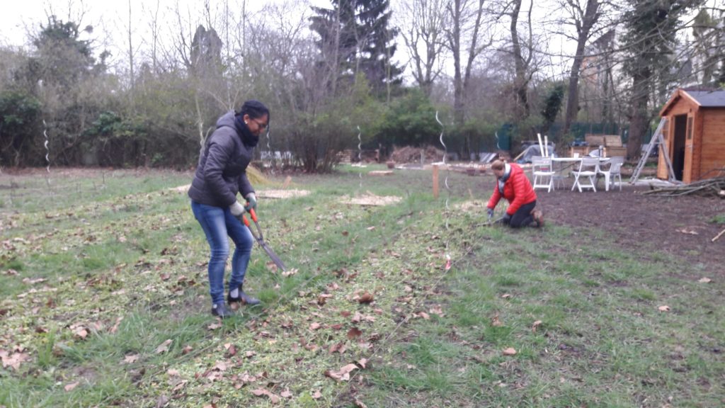 Le jardin du val d'osnes avant le confinement - Semeurs du pont