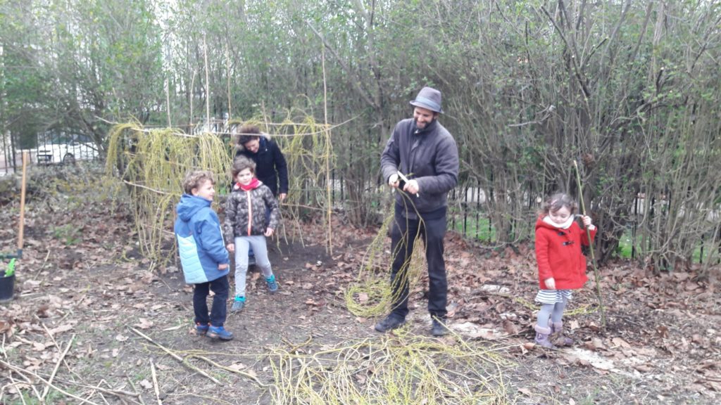 Le jardin du val d'osnes avant le confinement - Semeurs du pont