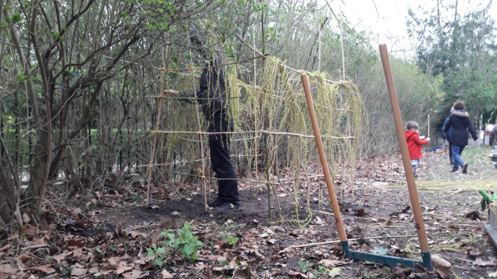 Le jardin du val d'osnes avant le confinement - Semeurs du pont