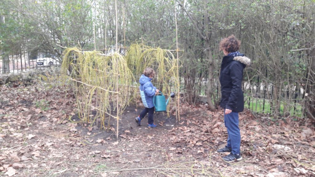 Le jardin du val d'osnes avant le confinement - Semeurs du pont