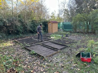 Amélioration des parcelles situées près des toilettes sèches
